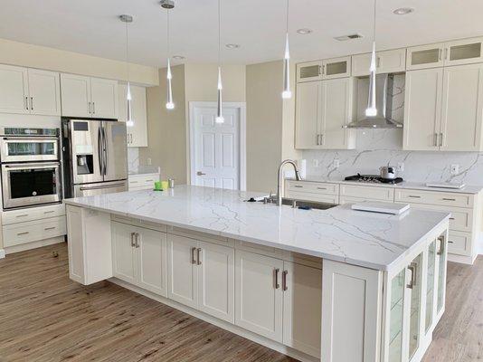 Kitchen remodeling project (Ashburn, VA)