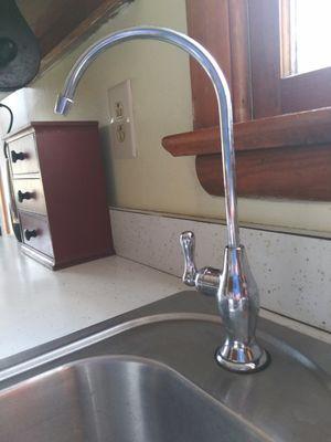 Premium faucet included with our Pentair Reverse Osmosis!