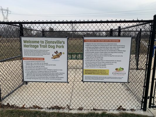 Heritage Trail Dog Park