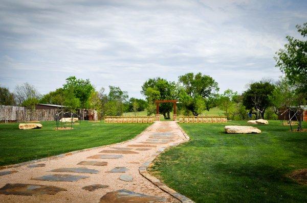 Outdoor Ceremony Area