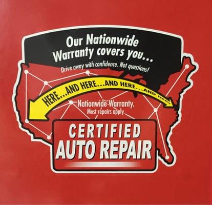 Be sure to ask about our nationwide warranty. You're peace of mind is one of our top priorities.