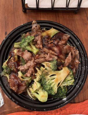 Beef & brocolli