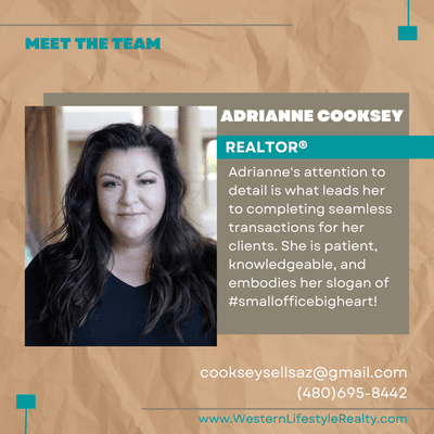 Meet the Team - Adrianne Cooksey - REALTOR®