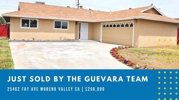 Just SOLD by the Guevara Team. Our client Ulises trusted in our system to get the most for his investment and now he's on to the next one.