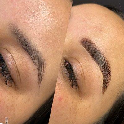 Eye brow lamination