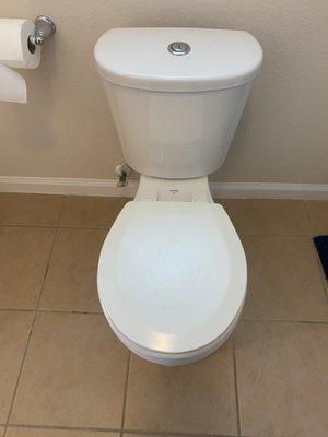 installation service new toilet