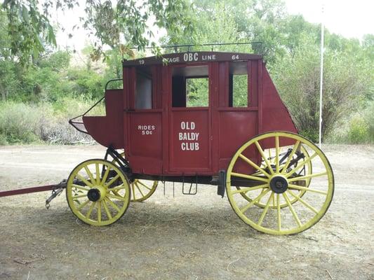 Stage coach at cookout