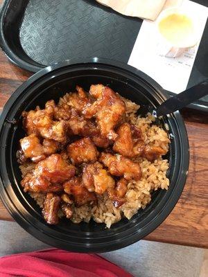 Orange Chicken Bowl