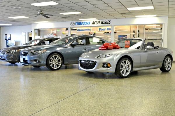 Mazda showroom