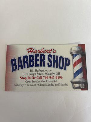 Harbert's Barber Shop