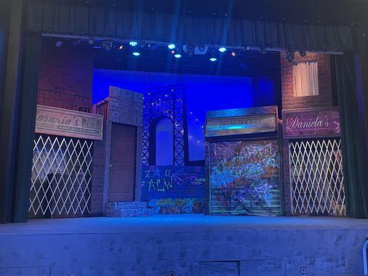 In the heights musical stage