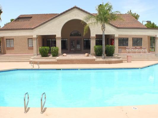 Refreshing Pool with Sundeck