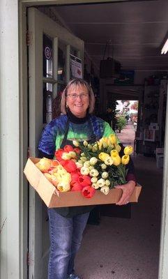 Say it with farm fresh flowers!