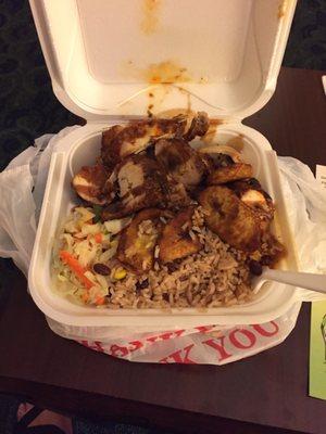 This is the jerk chicken.. very delicious!!!