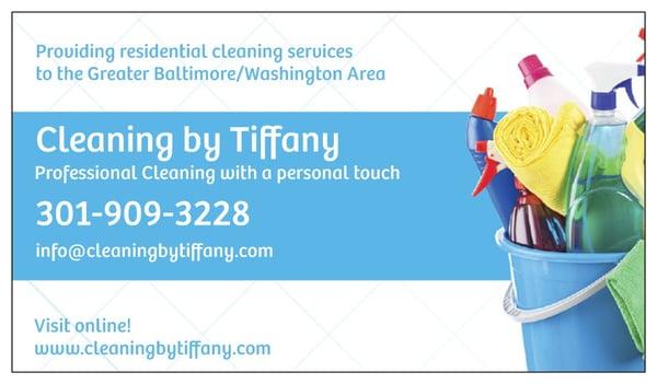 Cleaning by Tiffany