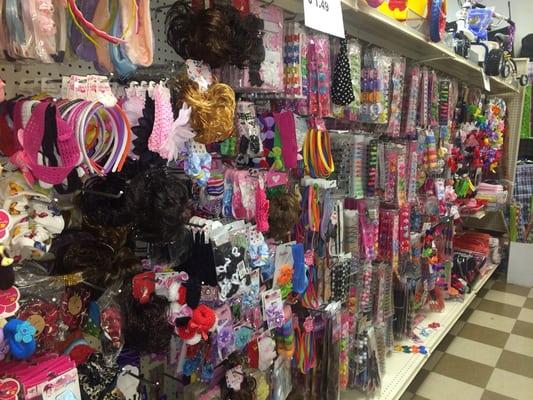 Hair accessories $1.49