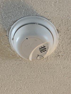 Smoke alarm not working