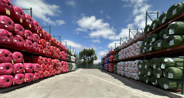 With over 2 million square feet of artificial turf at both of our warehouse, we always have turf in stock for your project needs.