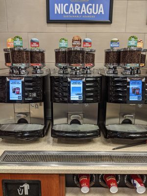 Elaborate coffee machines