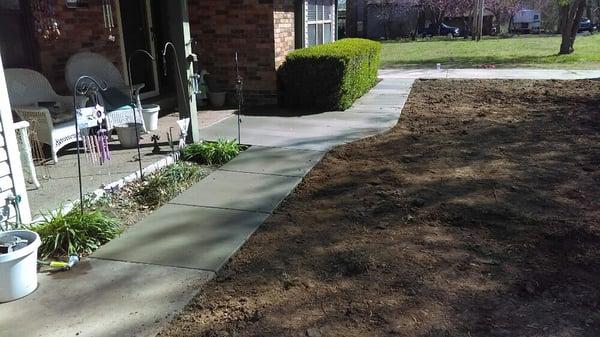 Residential sidewalks