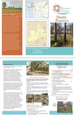 Duette Preserve Pamphlet