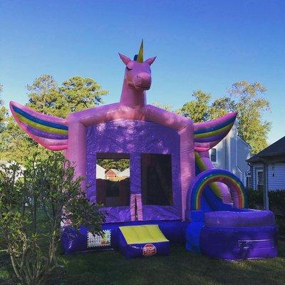 Unicorn Combo bounce house