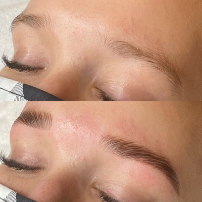 Brow Lamination, Tint & Wax