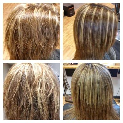 Awesome keratin treatment results, great job Brooke!