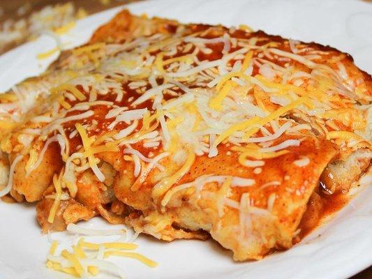 Enchiladas were delicious