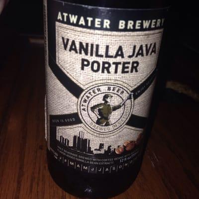 Vanilla Java Porter. My favorite beer!