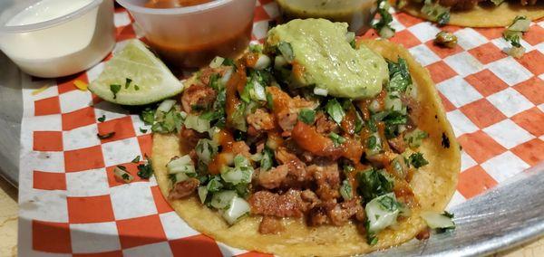 Al Pastor Soft Taco