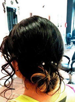 Formal hair design by Kathy