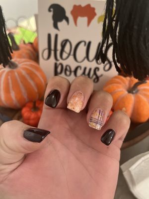 My awesome fall nails