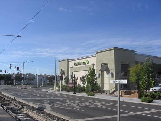 View of the Fresh & Easy across the street.