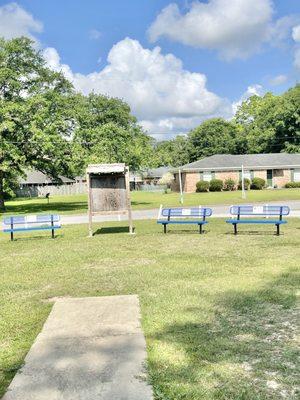 Veterans Memorial Benches