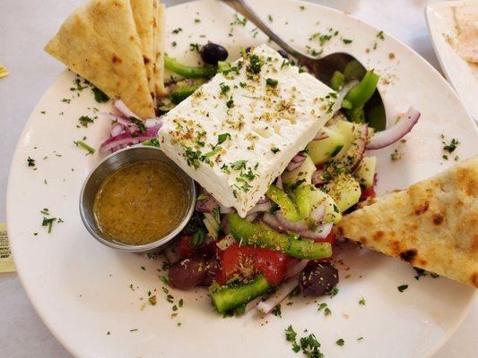 Greek salad with Feta