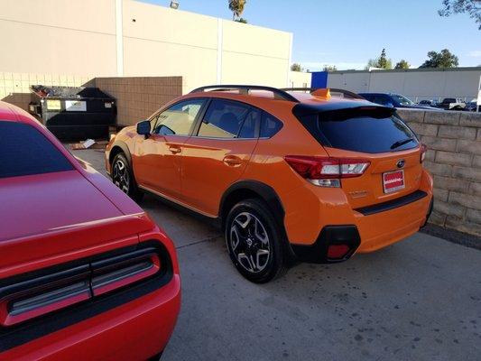 Subaru Crosstrek fully loaded