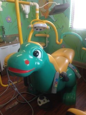 Coolest kids dental chair ever!