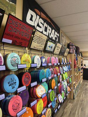 Frisbee golf discs