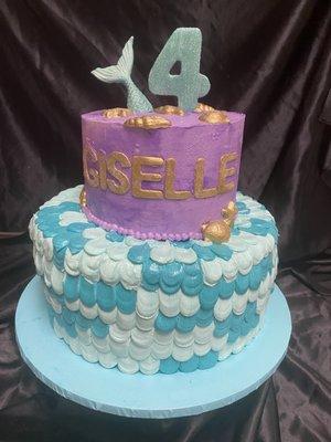 Fun mermaid themed birthday!