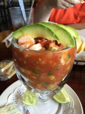 Shrimp ceviche