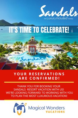 We know you want one of these emailed to you!  Let's start planning your Caribbean luxury all-inclusive vacation TODAY!