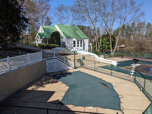 Kiddie pool at the north clubhouse.