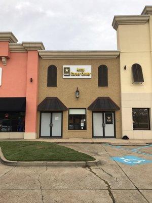 This office is right in front of Lowe's, on the north side of Lakeland Dr.