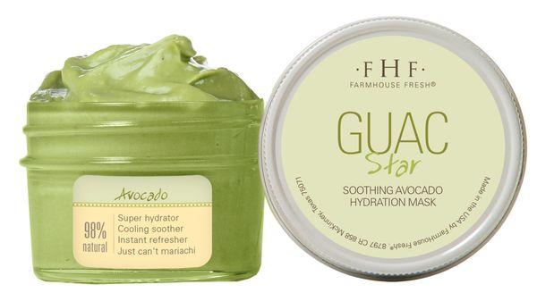 Amazing Farmhouse Fresh "Guac Star" mask is great for dry and sensitive skin!! In stock $25