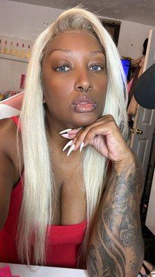 Blonde Transparent Wig