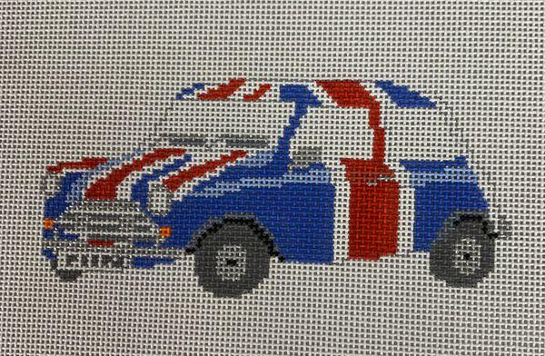 Mini Cooper Needlepoint Canvas