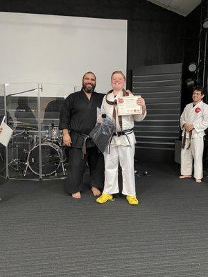 Jr Black Belt Ceremony 2022