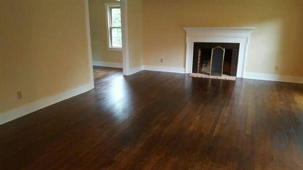 Hardwood floor install and refinish!