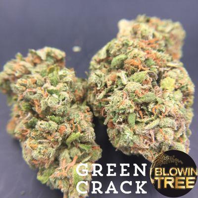 Green Crack, crackling nugs burn-up quick as it breaks into any bowl with delicate ease.